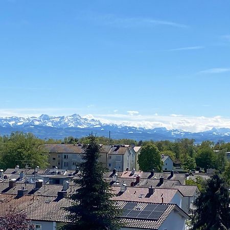 Penthouse Apartment Mit Alpenblick Friedrichshafen Esterno foto
